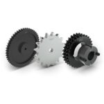 Metric roller chain sprockets
