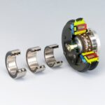 Thin Cross-Section Double Row Angular Contact Ball Bearings for Magnetic Clutch